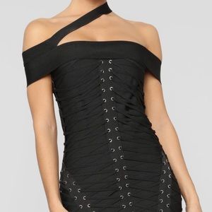 Black Bandage Dress Fits like a Glove